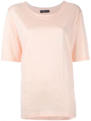 Классическая футболка Louis Feraud Pre-Owned. Цвет: розовый