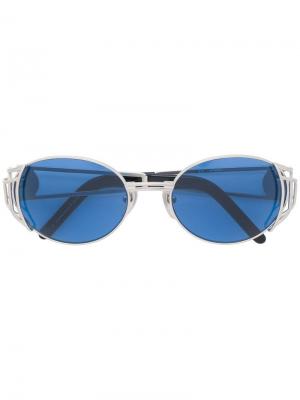 Овальные солнцезащитные очки Jean Paul Gaultier Pre-Owned. Цвет: золотистый