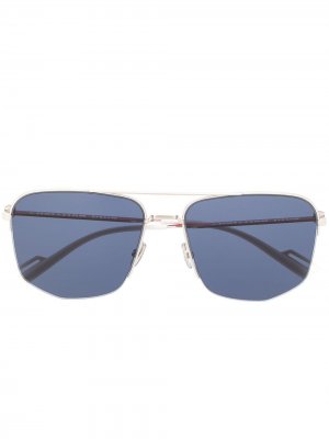 Солнцезащитные очки-авиаторы 180 Dior Eyewear. Цвет: белый