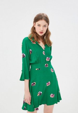Платье Y.A.S. Цвет: зеленый