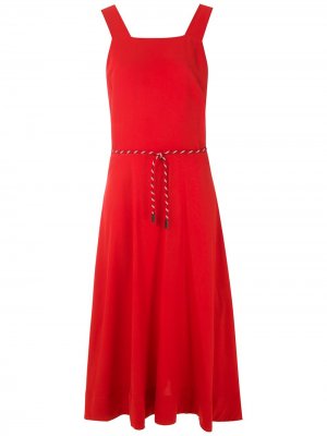 Plain midi dress Osklen. Цвет: красный