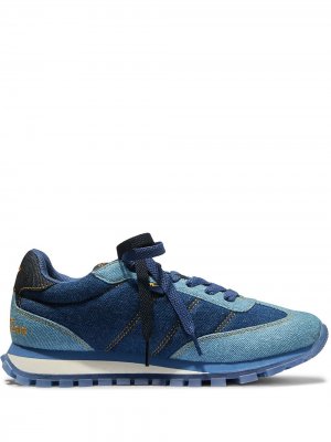 Джинсовые кроссовки Jogger Marc Jacobs. Цвет: синий