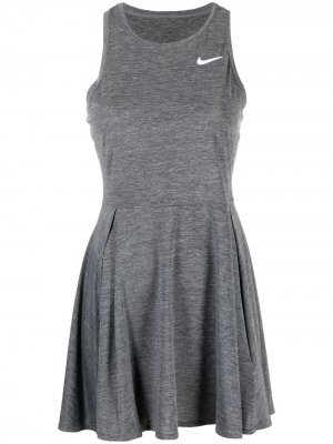 Платье Court Dri-FIT Advantage Tennis Nike. Цвет: серый