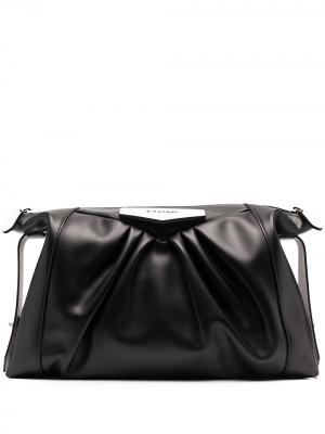 Большой клатч Antigona Soft Givenchy. Цвет: черный