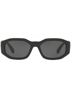 Солнцезащитные очки Hexad Versace Eyewear. Цвет: черный