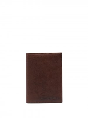 Бумажник с логотипом Brunello Cucinelli. Цвет: коричневый