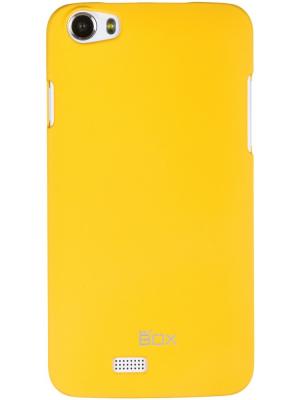 Накладка для Explay Rio skinBOX. Цвет: желтый
