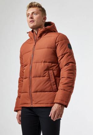 Куртка утепленная Burton Menswear London. Цвет: оранжевый