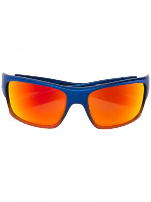 Солнцезащитные очки Turbine Oakley. Цвет: синий
