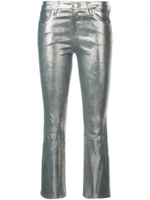 Укороченные джинсы Selena J Brand. Цвет: золотистый