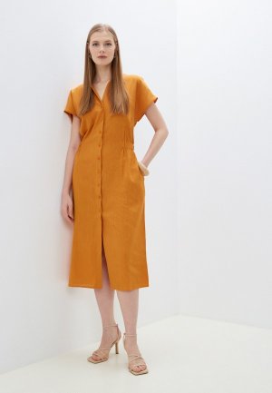 Платье Fabretti. Цвет: оранжевый