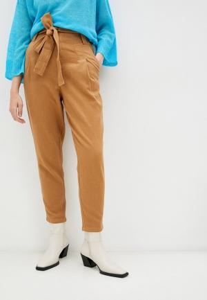 Брюки Twinset Milano. Цвет: коричневый