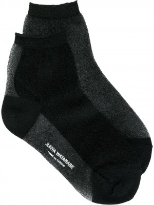 Сетчатые носки Junya Watanabe. Цвет: черный