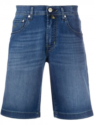 Длинные джинсовые шорты Jacob Cohen. Цвет: синий