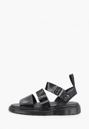 Сандалии Dr. Martens. Цвет: черный