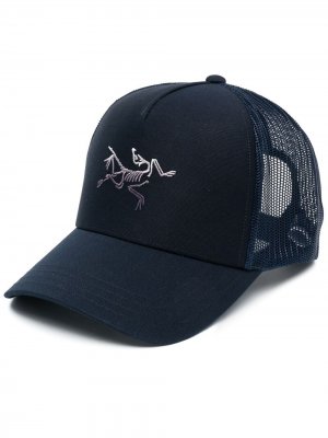 Arcteryx кепка с вышивкой Arc'teryx. Цвет: синий