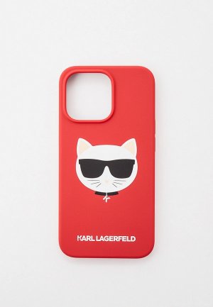 Чехол для iPhone Karl Lagerfeld. Цвет: красный
