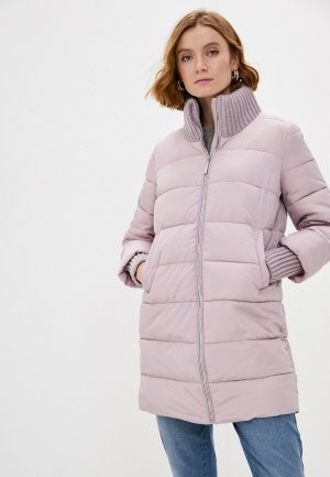 Куртка утепленная Zolla. Цвет: розовый