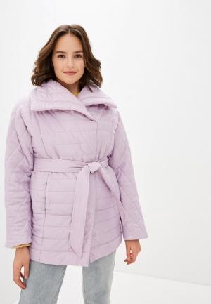 Куртка утепленная Odri Mio. Цвет: фиолетовый