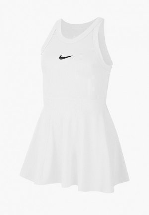 Платье Nike. Цвет: белый