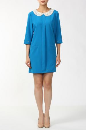 Платье Анора. Цвет: голубой