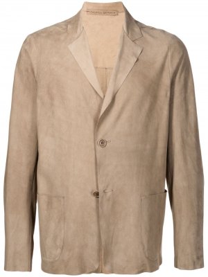 Однобортный пиджак Salvatore Santoro. Цвет: нейтральные цвета