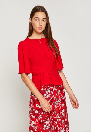 Блуза Koton. Цвет: красный