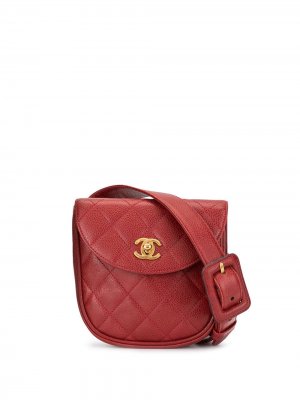 Поясная сумка Chanel Pre-Owned. Цвет: красный