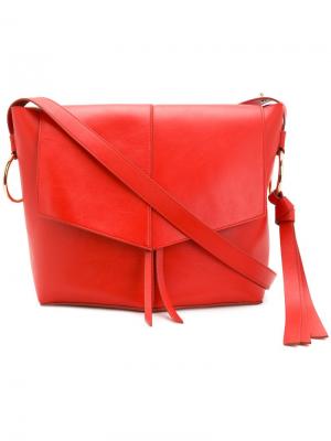 Flap shoulder bag Nina Ricci. Цвет: красный