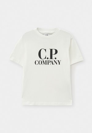 Футболка C.P. Company. Цвет: белый