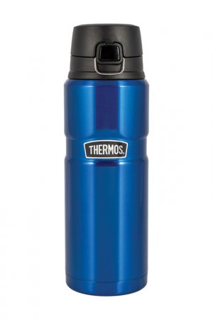 Термос для напитков THERMOS. Цвет: синий