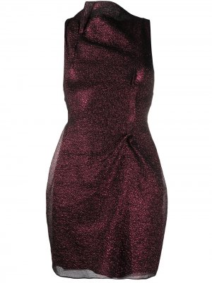 Платье мини Zonda Roland Mouret. Цвет: фиолетовый
