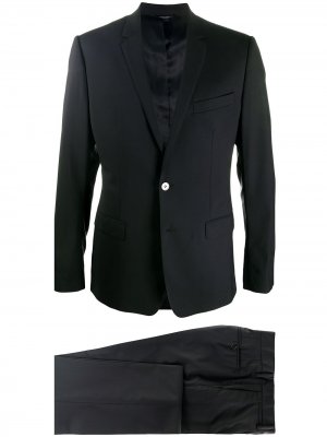 Строгий костюм-двойка Dolce & Gabbana. Цвет: черный