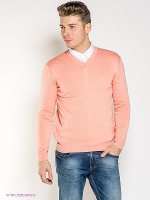 Пуловер BAGGAGE. Цвет: персиковый