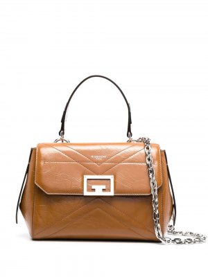 Маленькая сумка через плечо ID Givenchy. Цвет: коричневый