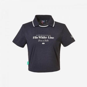 Женская футболка с укороченным воротником  Tennis Life New (В) Fila