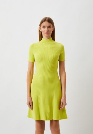 Платье Hugo. Цвет: зеленый