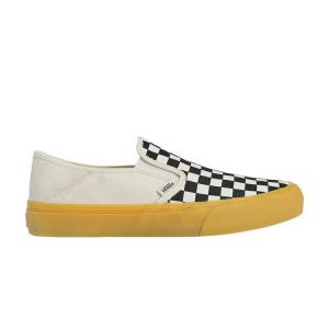 Slip-On SF Checkerboard - Black Marshmallow Gum Unisex Sneakers VN0A5HYQ1KP Vans
