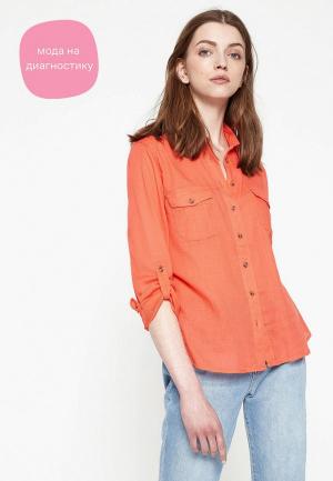 Рубашка Koton. Цвет: оранжевый