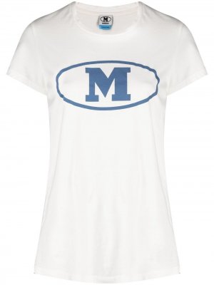 Футболка с логотипом M Missoni. Цвет: белый