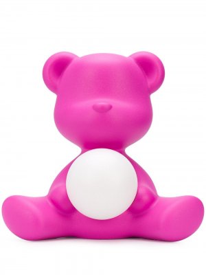 Настольная лампа Teddy Girl LED Qeeboo. Цвет: розовый