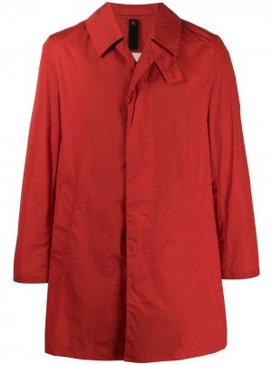 Короткое пальто London Mackintosh. Цвет: красный