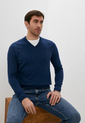 Пуловер Basics & More. Цвет: синий