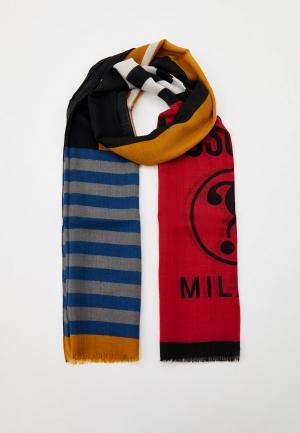 Платок Moschino. Цвет: разноцветный