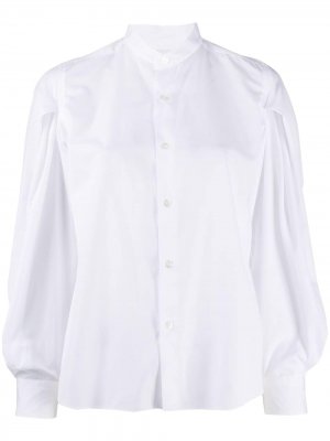 Рубашка с объемными рукавами Comme Des Garçons Noir Kei Ninomiya. Цвет: белый