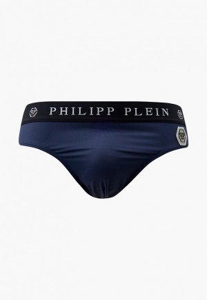 Плавки Philipp Plein. Цвет: синий