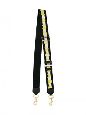 Ремень для сумки с логотипом и полоской Marc Jacobs. Цвет: черный