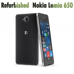 Восстановленный разблокированный оригинальный  Lumia 650, четырехъядерный процессор, 16 ГБ ПЗУ, 1 ОЗУ, две SIM-карты/одна SIM-карта, 4G, WIFI, GPS, 8 МП, мобильный телефон Nokia