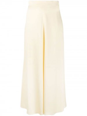 Расклешенная юбка с завышенной талией Emilio Pucci. Цвет: желтый
