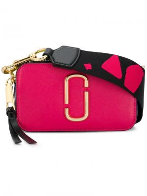 Маленькая каркасная сумка  Snapshot Marc Jacobs. Цвет: розовый